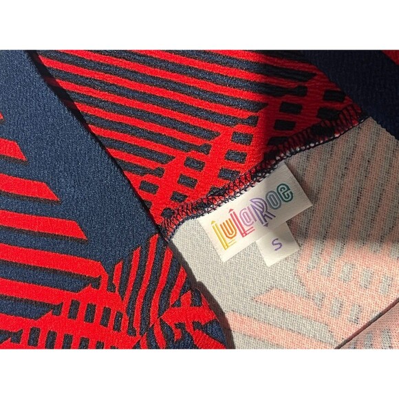 LulaRoe Cassie Straight Pencil Skirt Women’s Sz S Small Geometric Multicolor - Picture 6 of 6